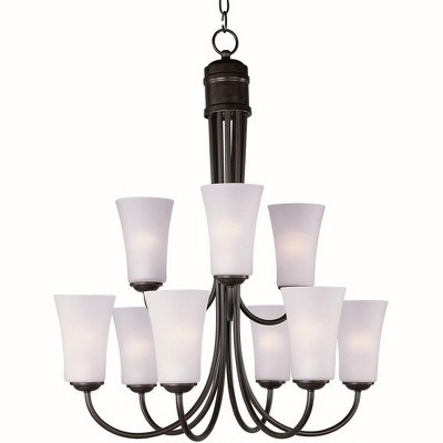 Maxim Lighting Logan 9 - Light Chandelier in  Oil Rubbed Bronze