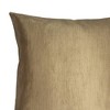 18"x18" Classic Cocoa Square Throw Pillow Brown - The Pillow Collection: Modern Style, Rayon-Cotton Blend, Indoor Use, Zippered - 3 of 4