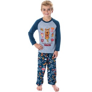 Scooby Doo Pajamas Boys Scooby Snacks Kids PJs Set - 1 of 4