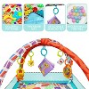 BabyBond 8-in-1 Baby Gym Play Mat, Tummy Time Mat with 5 Sensory Toys, Ball Pit for Stage-Based Motor Skills & Sensory Development - 4 of 4