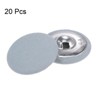 Unique Bargains Metal Shank Round Cloth Covered DIY Sewing Buttons 20 Pcs - 3 of 4