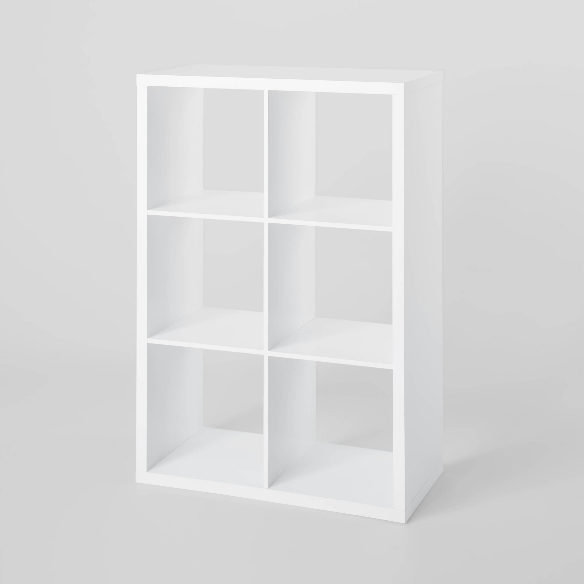 13'' 6 Cube Organizer White - Brightroom™