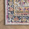 Nuloom Tabitha Oriental/Persian 4x6 Area Rug for Living Room Bedroom Dining Room Kitchen, Pink/Ivory - 3 of 4