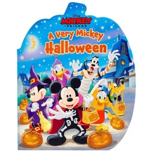 Disney Mickey & Friends: A Very Mickey Halloween - (Shaped Board Books) by  Dienesa Le (Board Book) - 1 of 4