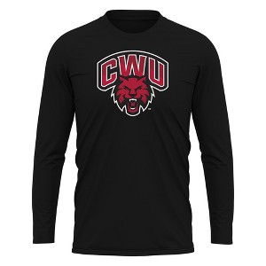 Men's Central Washington University Sport Long Sleeve Shirt Primary Logo - 1 of 4