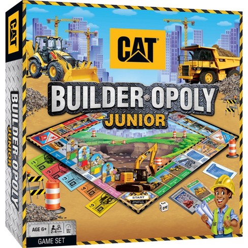 MasterPieces Kids & Family Board Games - Caterpillar Builder Opoly Jr. -  Officially Licensed Board Games For Kids, & Family