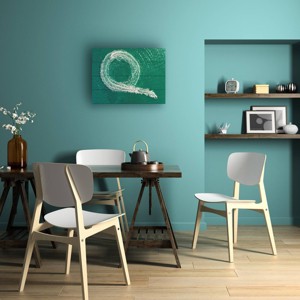 Trademark Fine Art Ido Meirovich Follow The Leader Wood Slat Art - 1 of 4