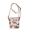 Signare USA Running Horse Brown Sling Bag - 2 of 4
