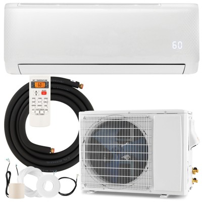 Tangkula 12000 BTU Mini Split Air Conditioner 21 SEER2 AC Unit w/ Heat Pump & Remote Control