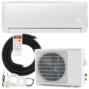 Tangkula 12000 BTU Mini Split Air Conditioner 21 SEER2 AC Unit w/ Heat Pump & Remote Control - 1 of 4