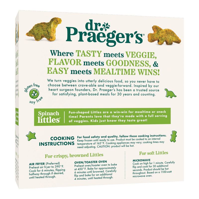 Dr. Praeger&#39;s Frozen Gluten Free Spinach Littles - 10oz, 5 of 6