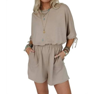 Women's Carolina Comfy Romper - three bird nest