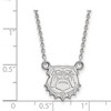 Black Bow Jewelry 10k White Gold Georgia Bulldogs NCAA Necklace 18 Inch - 2 of 4