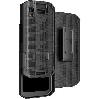 Nakedcellphone Combo for Zebra TC21 / TC26 Mobile Computer Scanner - Slim Case with Stand and Belt Clip Holster