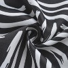 RT Designer Collection Ashton Printed Blackout Luxurious Decorative Grommet Curtain Panel 54" x 84" Black - 4 of 4