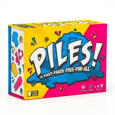 Jeu De Cartes Piles! - Jeu Familial Rapide Et Amusant Dès 8 Ans
