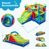 Safstar Inflatable Obstacle Course Bounce House Dual Slides w/2 680 W Blower - 2 of 4