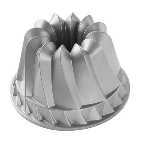 Nordic Ware Metallic Vaulted Cathedral Bundt Pan - Silver, 1 Piece