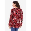 Roaman's Women's Plus Size Long Sleeve Crewneck Ultimate Tee - 3 of 4