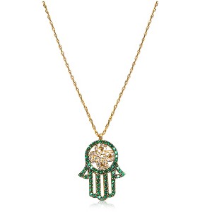 Jewels by Sunaina - AZRA Hamsa Necklace - 1 of 4