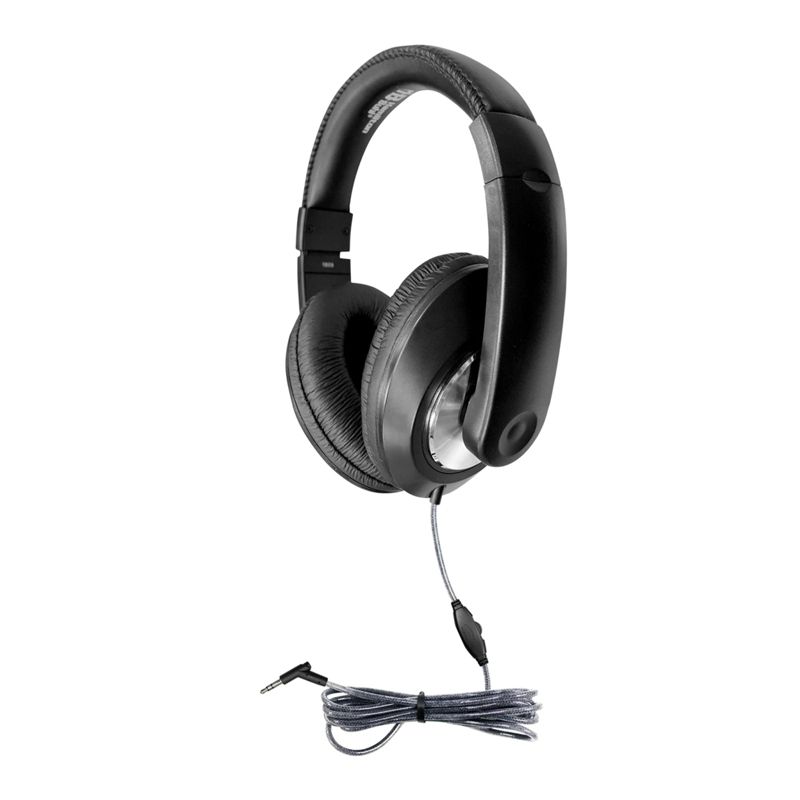 HamiltonBuhl Smart-Trek Deluxe Stereo Headphone with In-Line Volume Control & 3.5mm TRS Plug, Pack of 2, 2 of 6