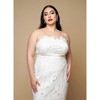 Rebdolls Women's Wisteria Lace Midi Bodycon Dress - 4 of 4