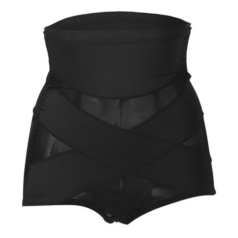 Unique Bargains High Waist Women Slimming Body Shaping Tummy Control  Shapewear Control Panties Underwear 1 Pcs Black M : Target