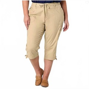 Women's Mid Rise Capri Pants - Plus - St. John's Bay - 1 of 2