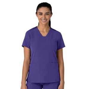 Wink Nova Women's Flex-n-Reach V-Neck Scrub Top - 1 of 4