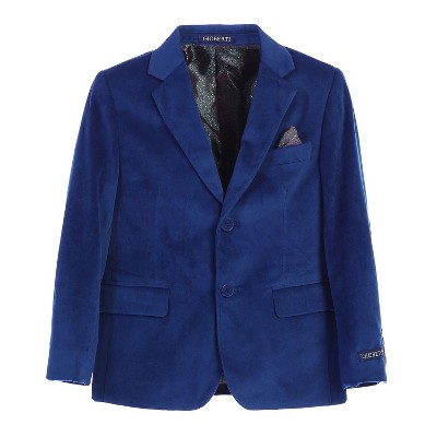 Gioberti Boy's Formal Velvet Blazer