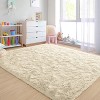 5' x 8' Soft Fluffy High Pile Area Rug for Living Room Bedroom Decorative Area Rug, - 3 of 4