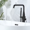 WOWOW Single Handle Freestanding Tub Faucet with Hand Shower in Oil Rubbed Bronze - 2 of 4