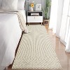 Acekool 5x7 Washable Braided Print Area Rug, Non-Slip Modern Soft Carpet, Stain Resistant Low Pile Throw Rug for Living Room, Bedroom - 2 of 4