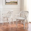 Serafima Rattan Arm Chair - ACH6702 - Safavieh - 4 of 4