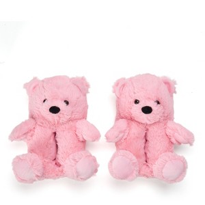 Cozyfoams Women's Overstuffed Animal Closed Back Slipper - 1 of 4