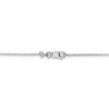 Black Bow Jewelry 1mm, Sterling Silver Solid Round Box Chain Necklace - 4 of 4
