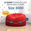 Ultimate Sack Bean Bag Chair, Oversized Indoor Comfy Lounger - 3 of 4