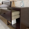 Max & Lily Classic Wood Nightstand with 1 Drawer, Kids Bedside Table/End Table, Small Nightstand for Bedroom - 3 of 4
