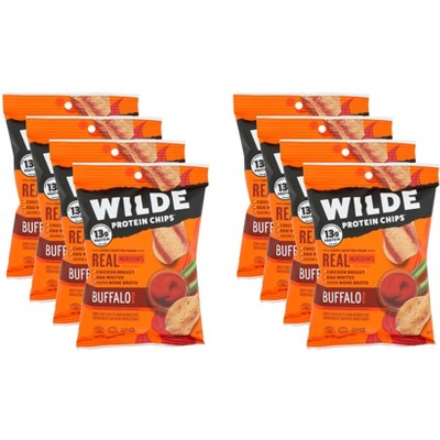 Wilde Brand Buffalo Style Protein Chips - Case of 8 - 1.34 oz
