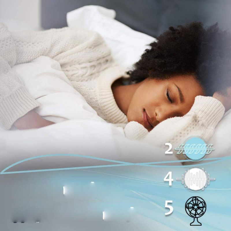 LectroFan Micro 2 Sleep Sound Machine and Bluetooth Speaker with Microphone Fan Sounds and Ocean Sounds, 3 of 9