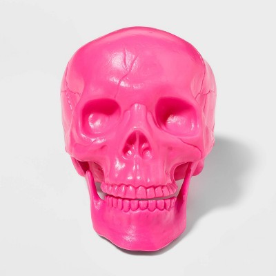 Night of the Vivid Dead Pink Skull Halloween Scene Prop - Hyde & EEK! Boutique™