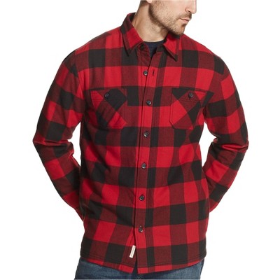 Weatherproof Mens Flannel Shirt Jacket