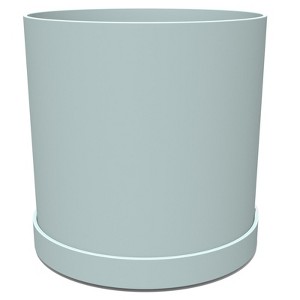 Bloem Mathers 9.625 in. H X 18 in. D Resin Planter Misty Blue - 1 of 1