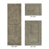 Lux Premium 100% Cotton  Ultra-Soft Tufted Solid Reversible 3 Piece Bath Rug Set, Water-Absorbent, Durable, Machine Washable Bathroom Rug - 2 of 4