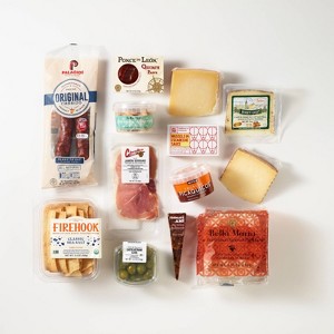 Gourmet Dash Charcuterie Spanish Tapas Collection Party Platter - 69.73oz - 1 of 2