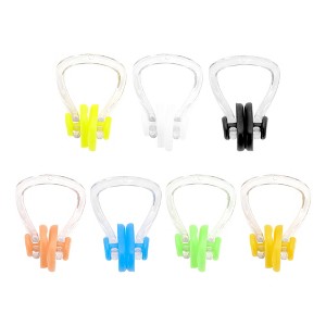 Unique Bargains Waterproof Swimming Nose Clips - 1 of 4