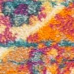 light blue/orange