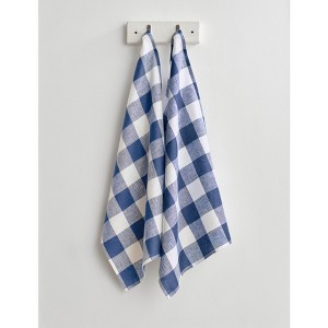 Solino Home Linen Buffalo Check Kitchen Towels - 1 of 4