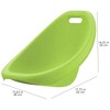 American Plastic Toys 4 Pack Scoop Rocker, Durable Egg-Shaped Kids Chair, Green - 2 of 4