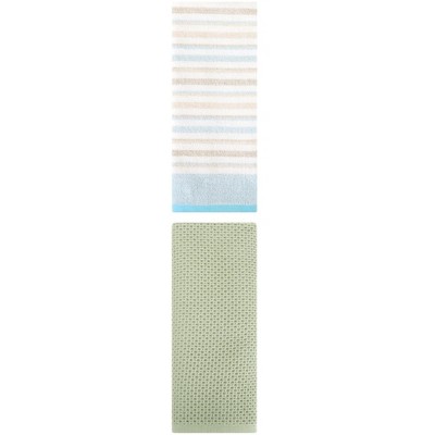 REGALWOVEN Bathroom Hand Towels Cotton Soft Absorbent Towel Set 13" x 30"/13" x 27" 2 Pcs
